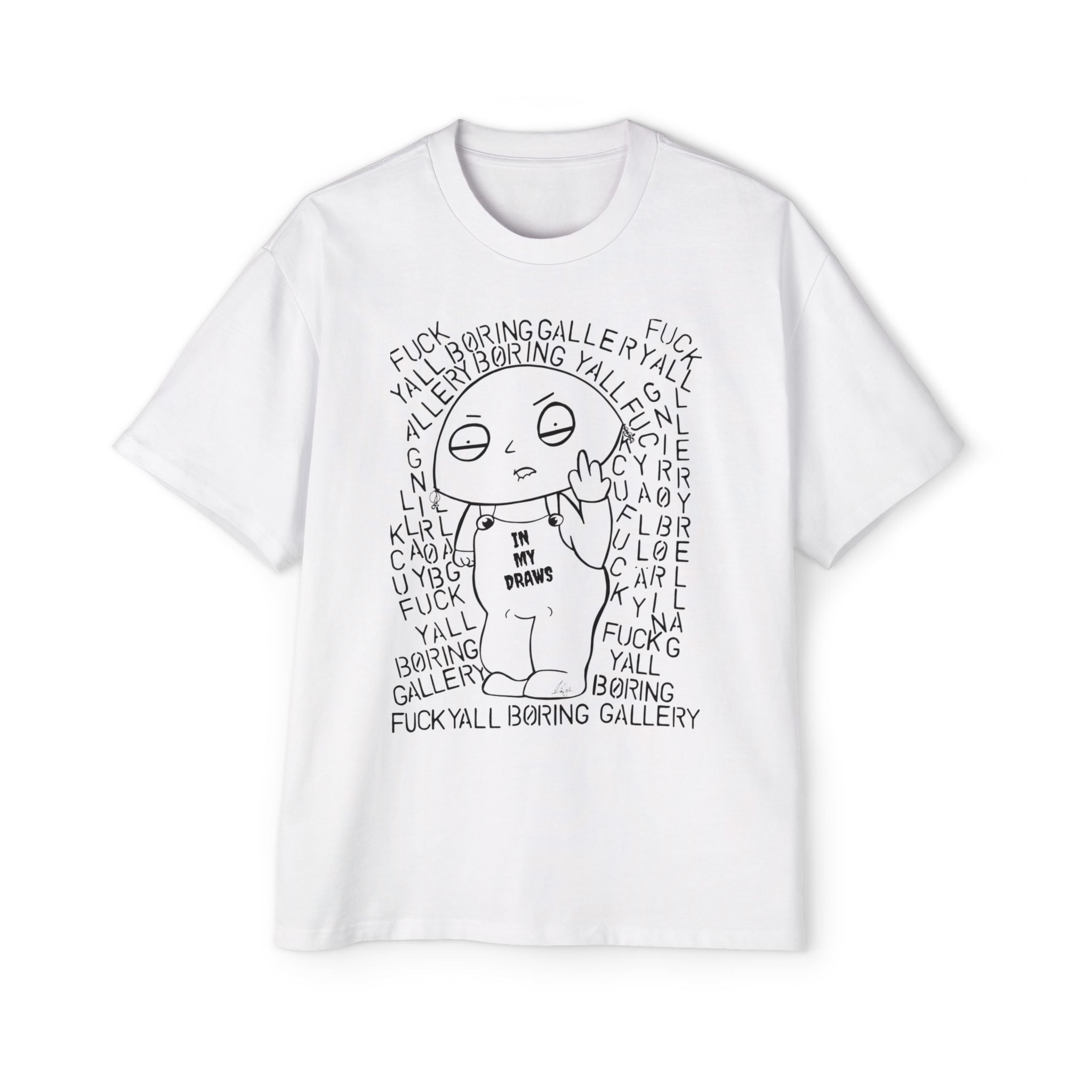 Stewie "Fuck Yall Boring Gallery" T-Shirt